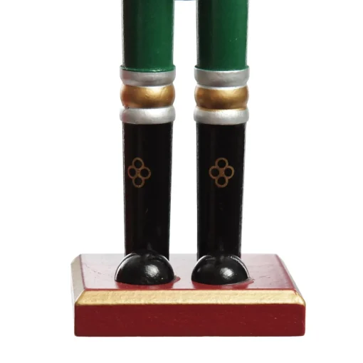 Green Nutcracker with Sword Christmas Ornament - Large Christmas Nutcrackers|