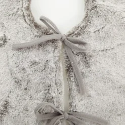 Grey Faux Fur Tree Skirt Christmas Tree Skirts|