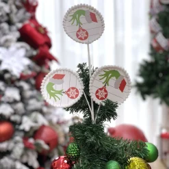 Grinch Christmas Pick Christmas Tree Picks|