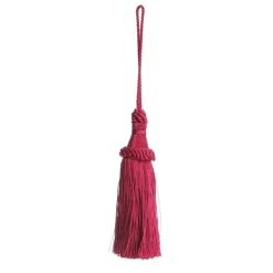 Hot Pink Tassel Christmas Tree Decorations|
