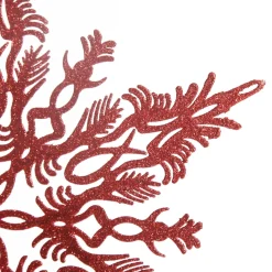 Intricate Red Hanging Snowflake Decoration Snowflakes And Stars|