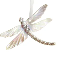 Iridescent Dragonfly Christmas Tree Decoration Butterflies And Birds|