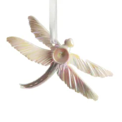 Iridescent Dragonfly Christmas Tree Decoration Butterflies And Birds|