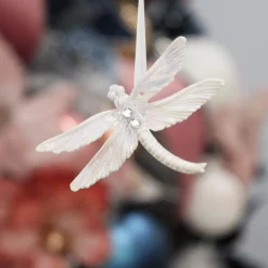 Iridescent Dragonfly Christmas Tree Decoration Butterflies And Birds|