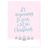 It's Beginning to Look A lot Like Christmas Poster Print Christmas Prints|