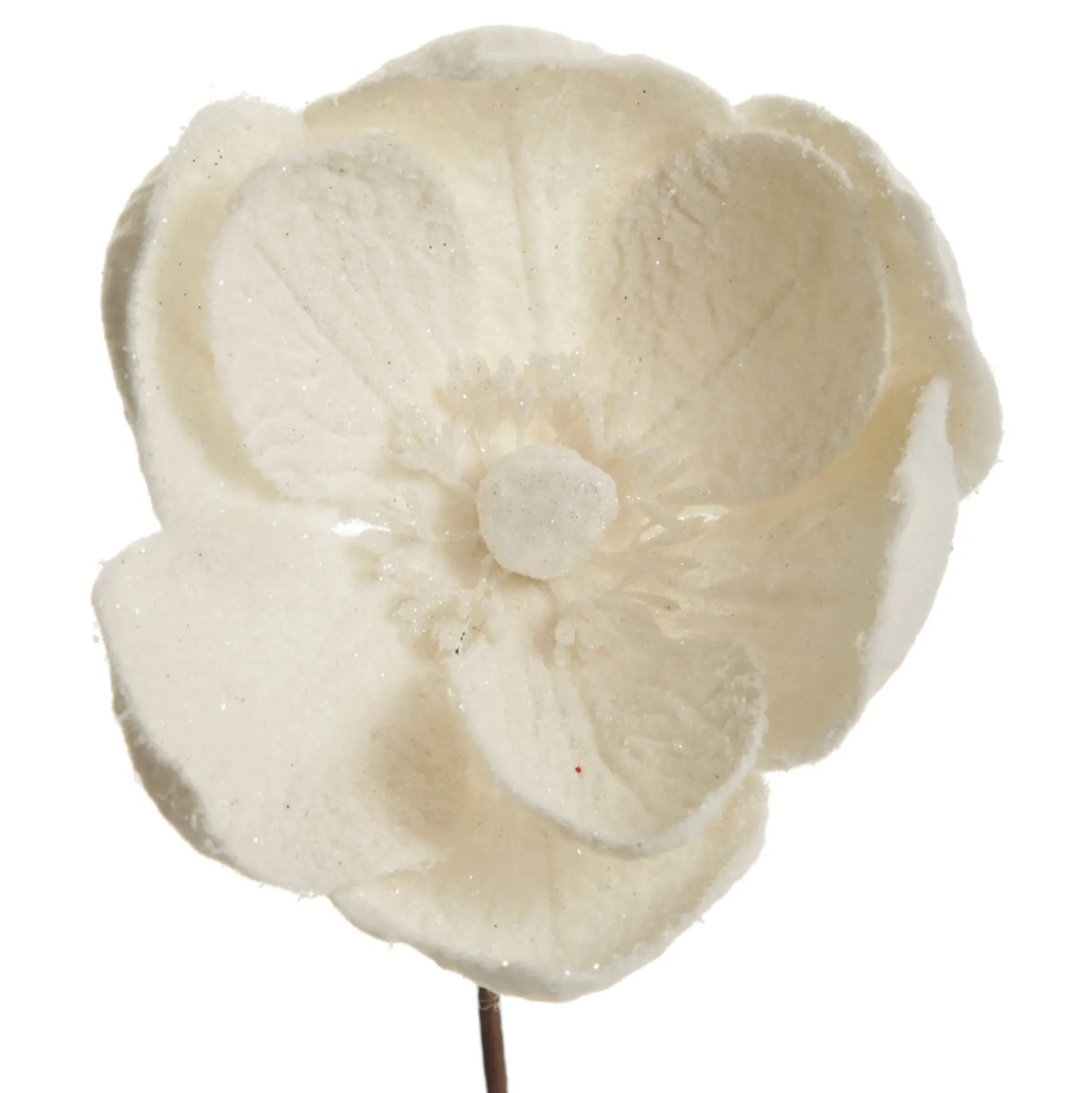 Ivory Magnolia Flower Stem Christmas Flowers|