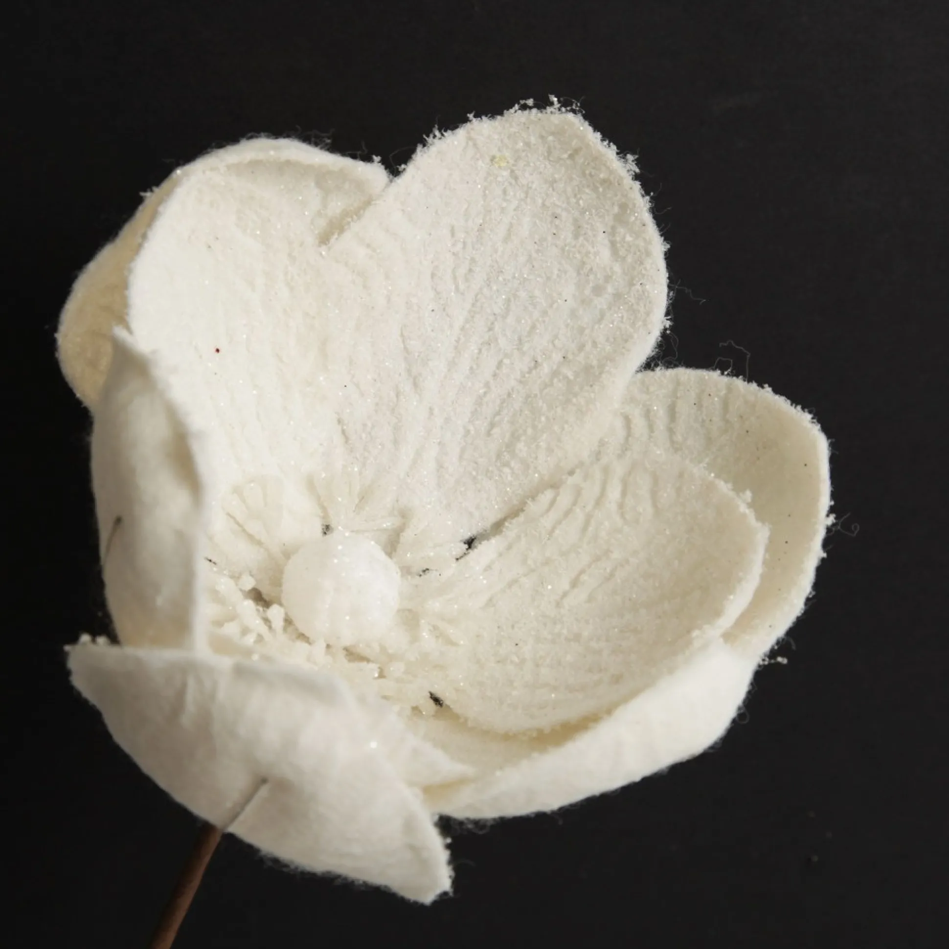 Ivory Magnolia Flower Stem Christmas Flowers|