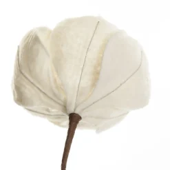 Ivory Magnolia Flower Stem Christmas Flowers|