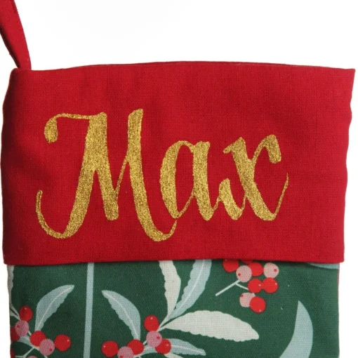 Jocelyn Proust Australiana Flora Christmas Stocking Personalised Stockings|