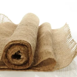 Jute Natural Roll Table Runner (Loose weave) Christmas Table Decor|