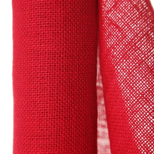 Jute Red Roll - Table Runner Christmas Table Decor|