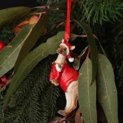 Kangaroo Australiana Christmas Tree Decoration - Red Jacket Australian Tree Decorations|