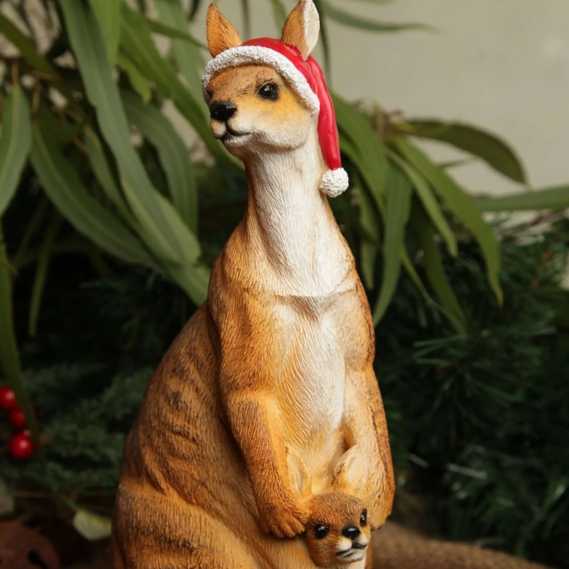 Kangaroo with Joey Australiana Christmas Ornament Australian Christmas Ornaments|