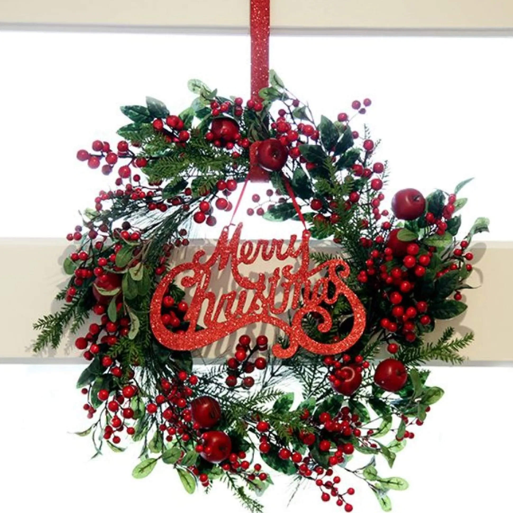Large Berry and Apple Wreath Christmas Wreaths|