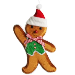 Large Gingerbread Boy Christmas Tree Decoration Christmas Tree Decorations|