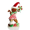 Large Gingerbread Girl with Lollipop Christmas Ornament Christmas Ornaments|