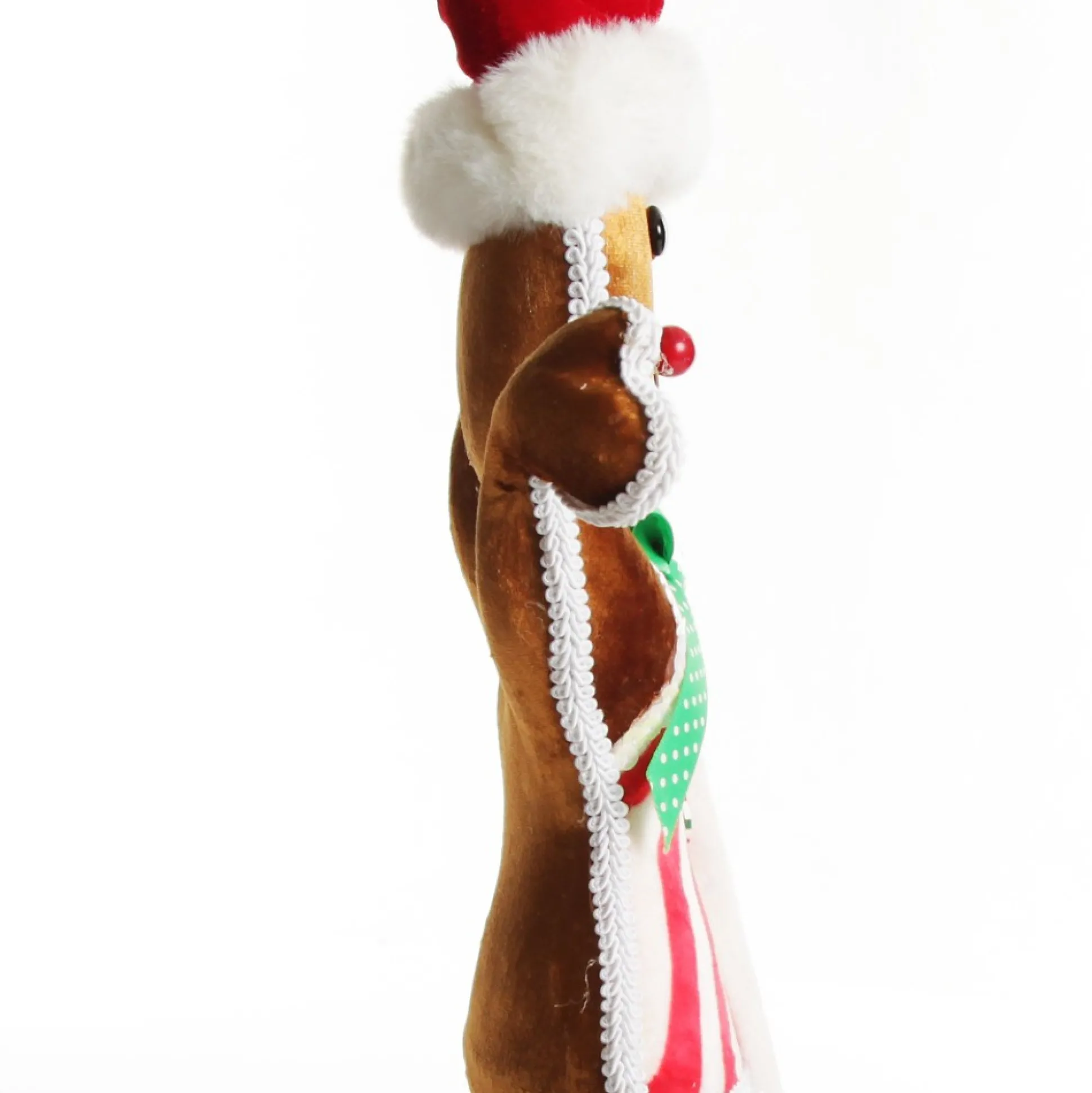 Large Gingerbread Girl with Lollipop Christmas Ornament Christmas Ornaments|
