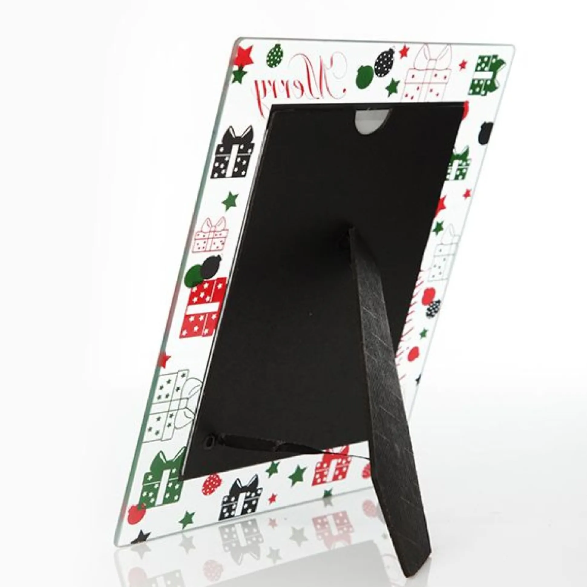 Large Glass Christmas Frame - Presents Photo Gifts|
