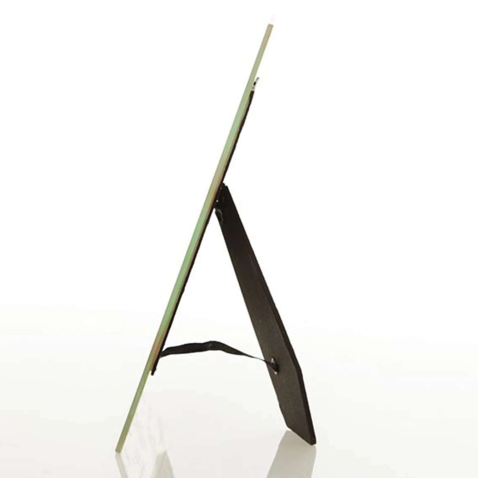 Large Glass Christmas Photo Frame - Red and Gold Snowflakes Photo Gifts|