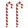 Large Glitter Candy Cane Decorations - Set of 2 Christmas Tree Decorations|