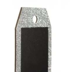 Large Glitter Square Edge Name Tag Personalised Santa Sacks|