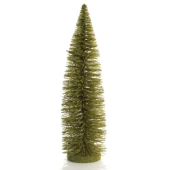 Large Green Bottle Brush Tree Table Top Christmas Trees|