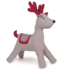 Large Nordic Reindeer GREY Christmas Birds And Animals|