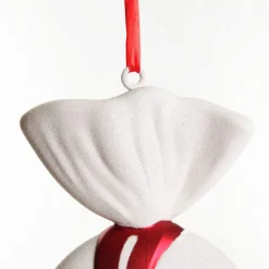 Large Red and White Swirl Peppermint Candy Hanging Christmas Decoration Christmas Tree Decorations|