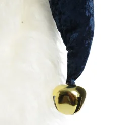 Large Santa Head with Blue Hat Christmas Wall Hanging Wall Hangings And Signs|