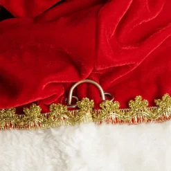 Large Santa Head with Red and Green Christmas Wall Hanging Wall Hangings And Signs|