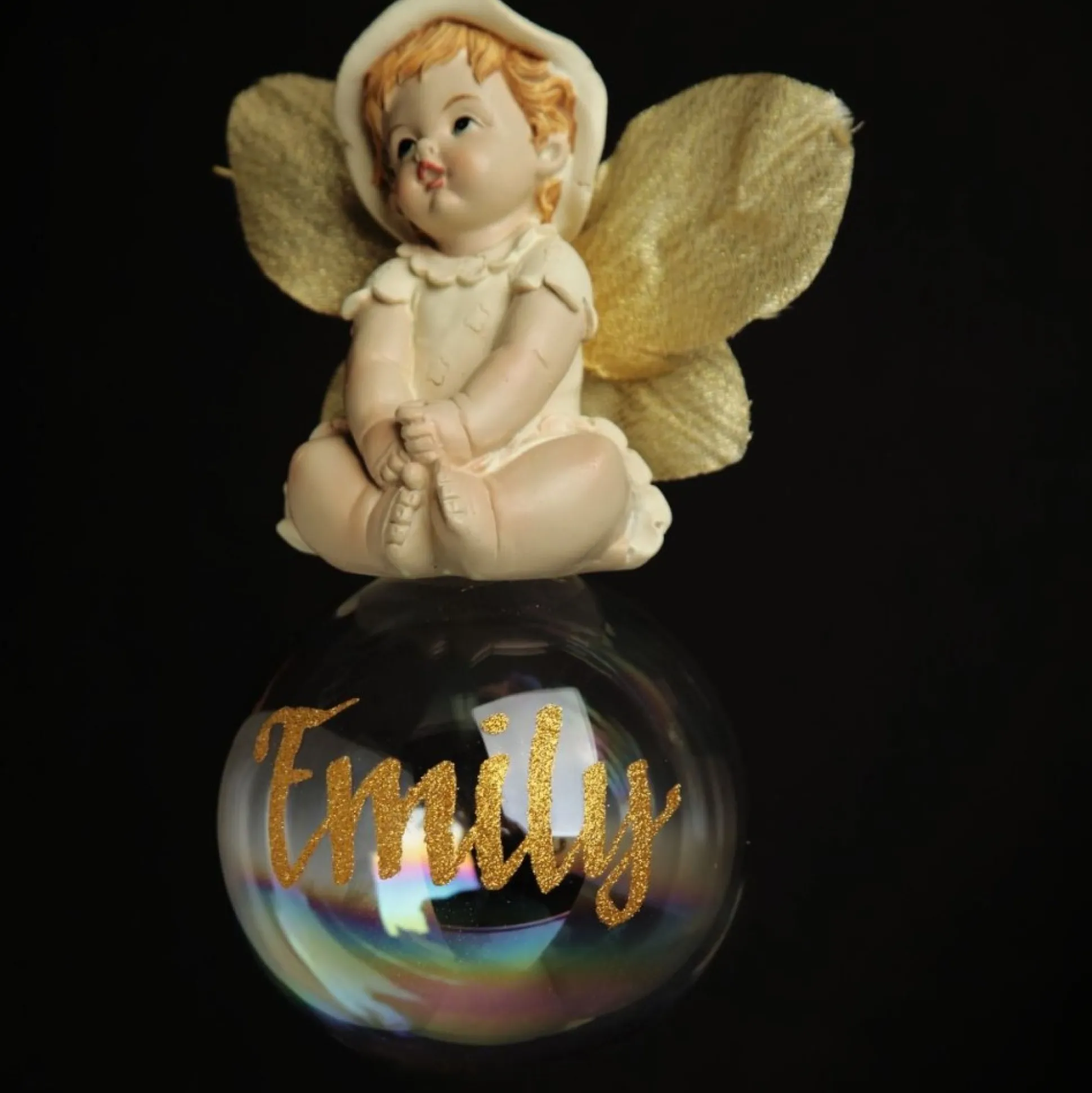 Lemon Gumnut Baby Personalised Christmas Bauble Personalised Baubles|