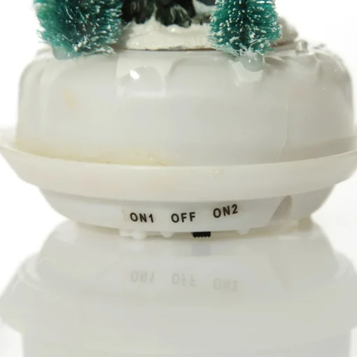 Lightup Christmas Carolers Glass Ball Light-Up Scenes And Ornaments|