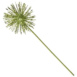 Lime Green Starburst Sparkle Pick Christmas Tree Picks|