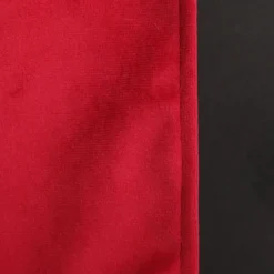 Luxe Dark Red Velvet Lined Table Runner Christmas Table Decor|