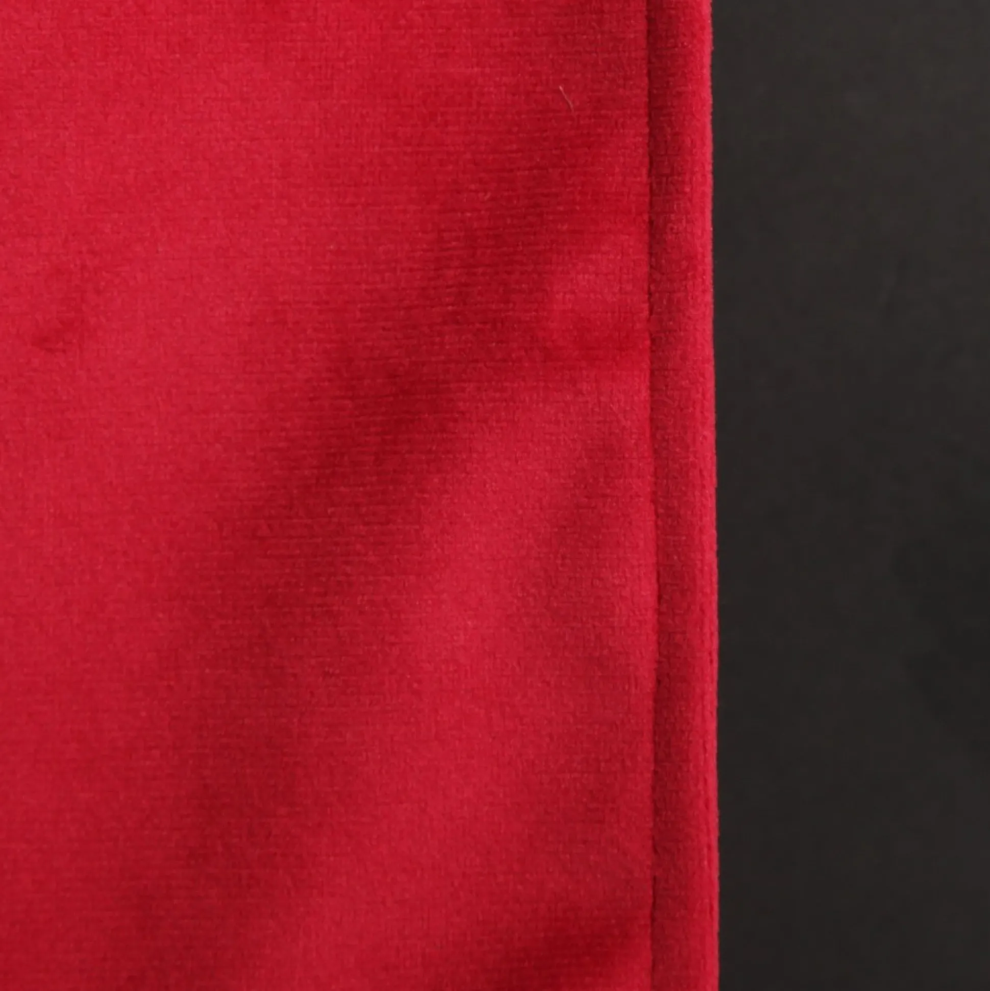 Luxe Dark Red Velvet Lined Table Runner Christmas Table Decor|