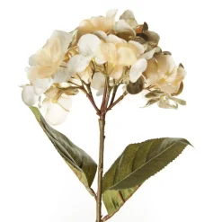 Luxe Gold Hydrangea Flower Stem Christmas Flowers|