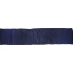 Luxe Navy Blue Velvet Lined Table Runner Christmas Table Decor|