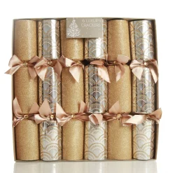 Luxury Gold Glitter and Christmas Bon Bons Christmas Bon Bons|