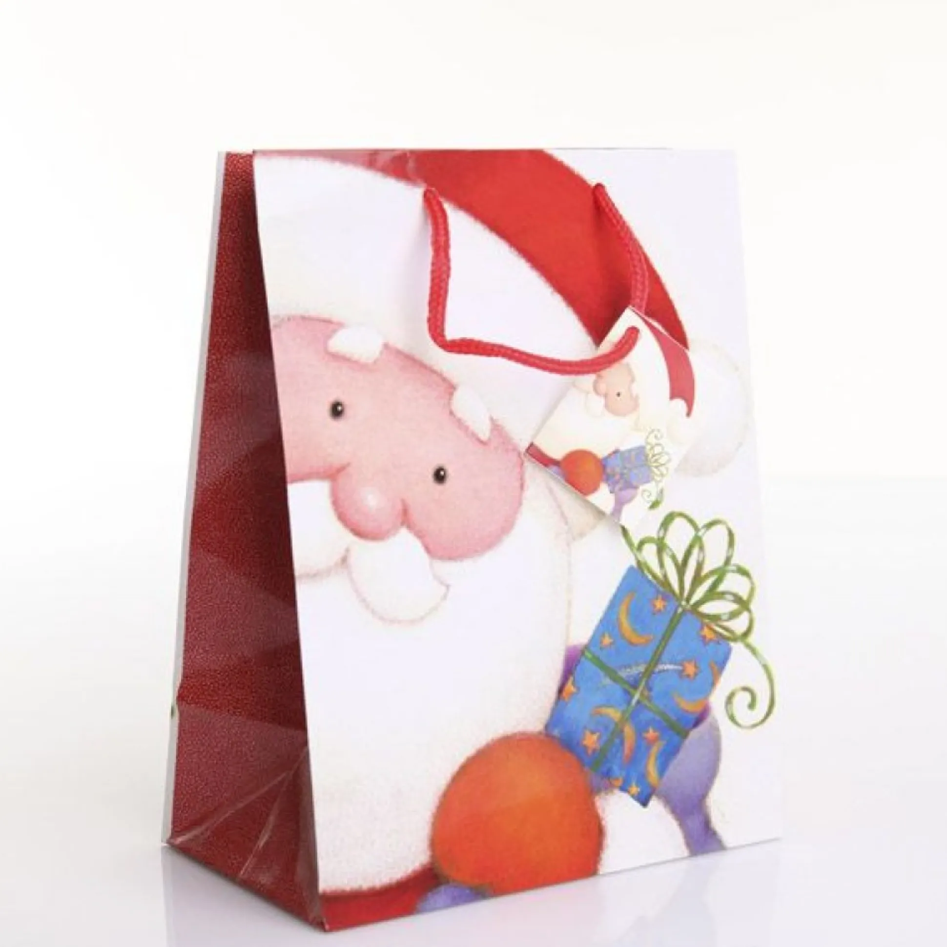 Medium Santa Gift Bag Gift Wrap, Boxes, Bags & Tags|