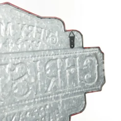 Merry Christmas and Happy New Year Retro Metal Christmas Sign Wall Hangings And Signs|