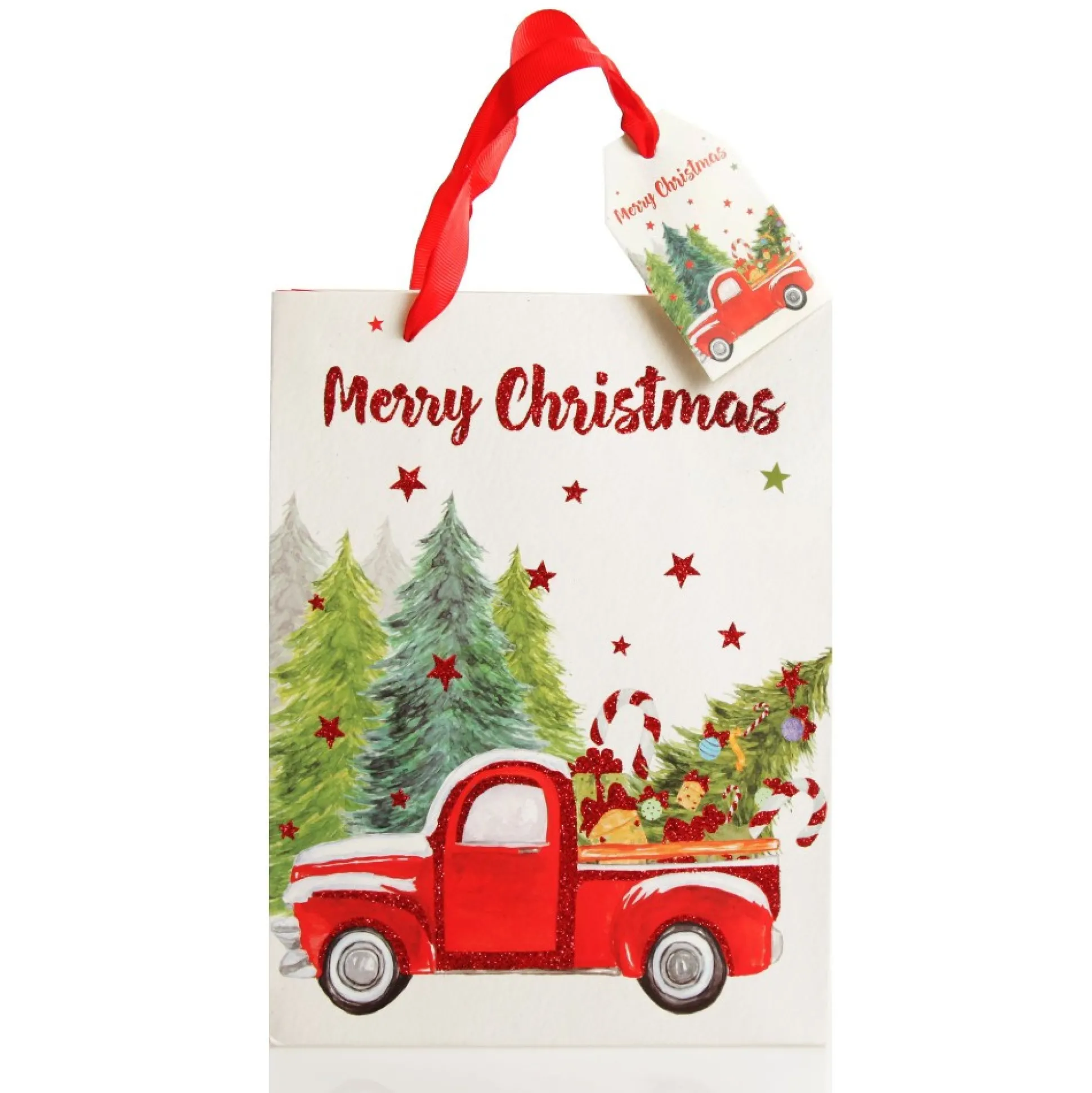 Merry Christmas Gift Bag - Red Ute Gift Wrap, Boxes, Bags & Tags|