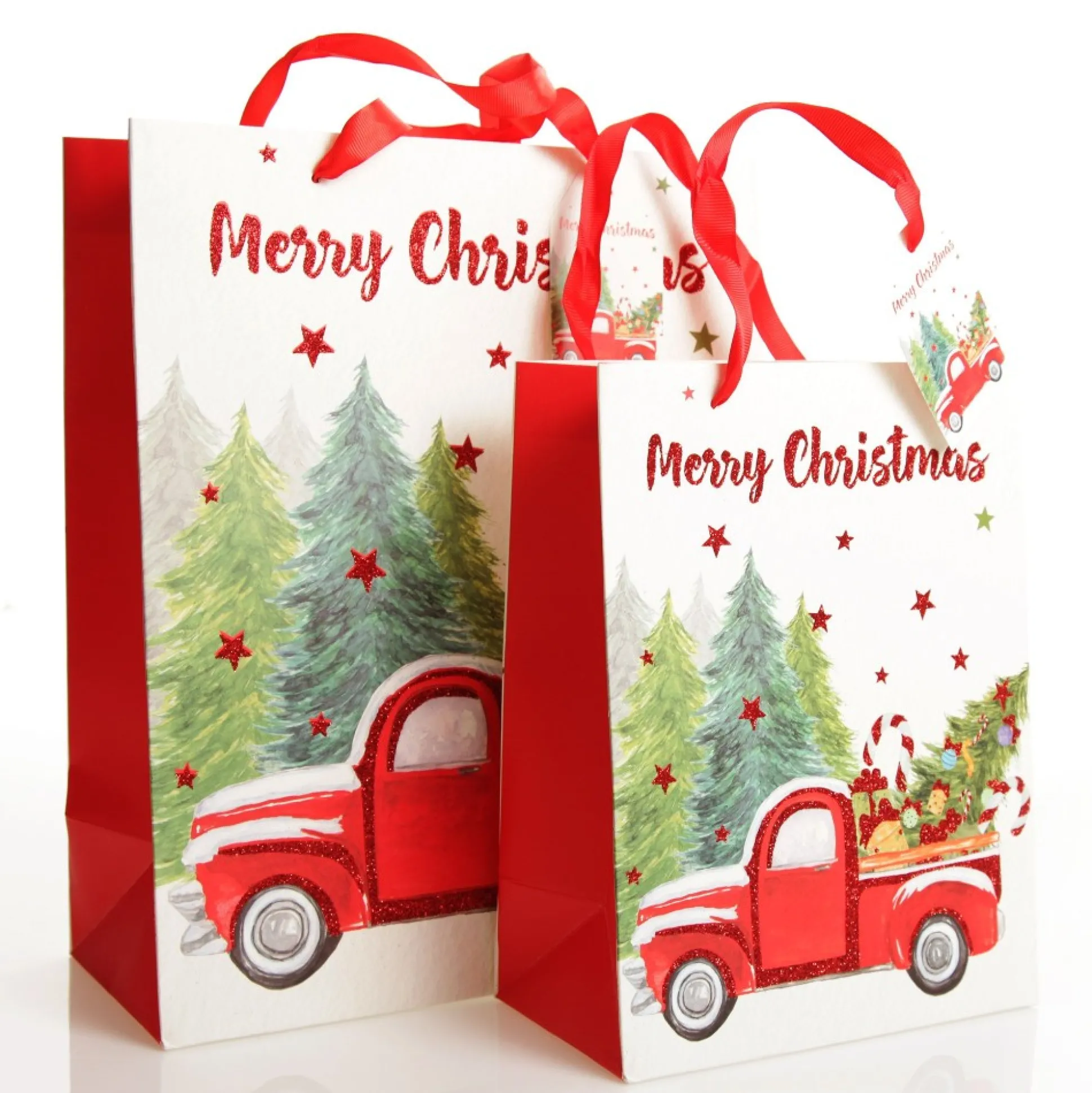 Merry Christmas Gift Bag - Red Ute Gift Wrap, Boxes, Bags & Tags|