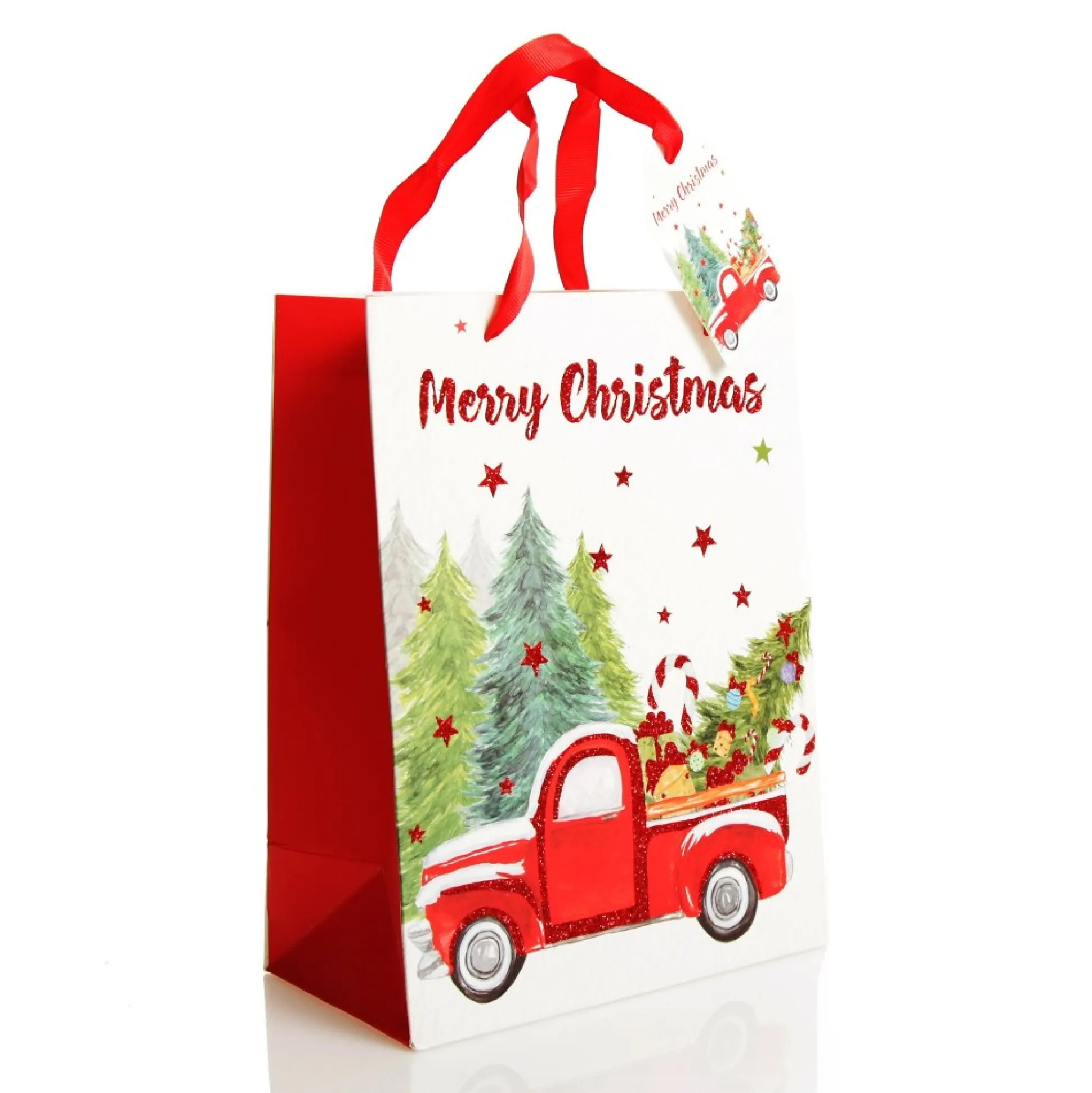 Merry Christmas Gift Bag - Red Ute Gift Wrap, Boxes, Bags & Tags|