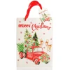 Merry Christmas Gift Bag - Red Ute with Deer Gift Wrap, Boxes, Bags & Tags|