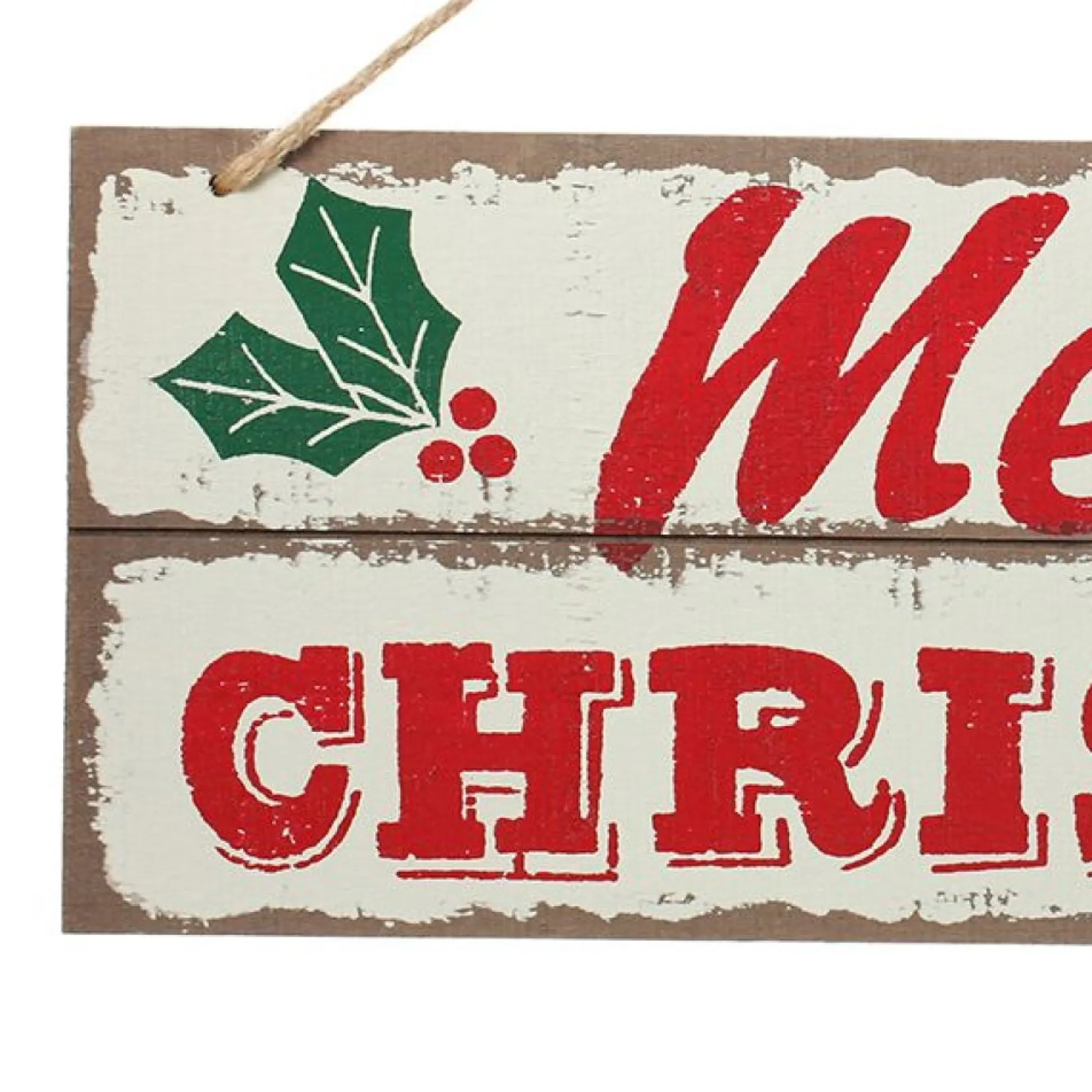 Merry Christmas Wooden Christmas Sign Wall Hangings And Signs|