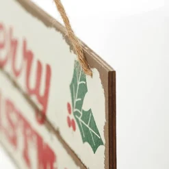 Merry Christmas Wooden Christmas Sign Wall Hangings And Signs|