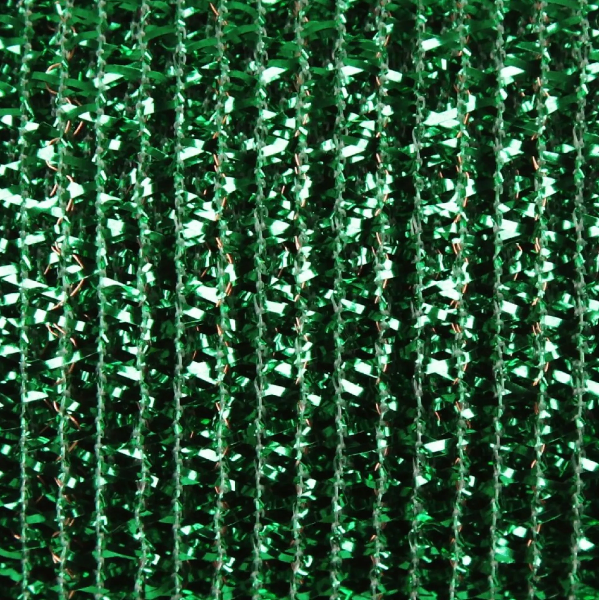 Metallic Green Wire Mesh Ribbon Ribbons|