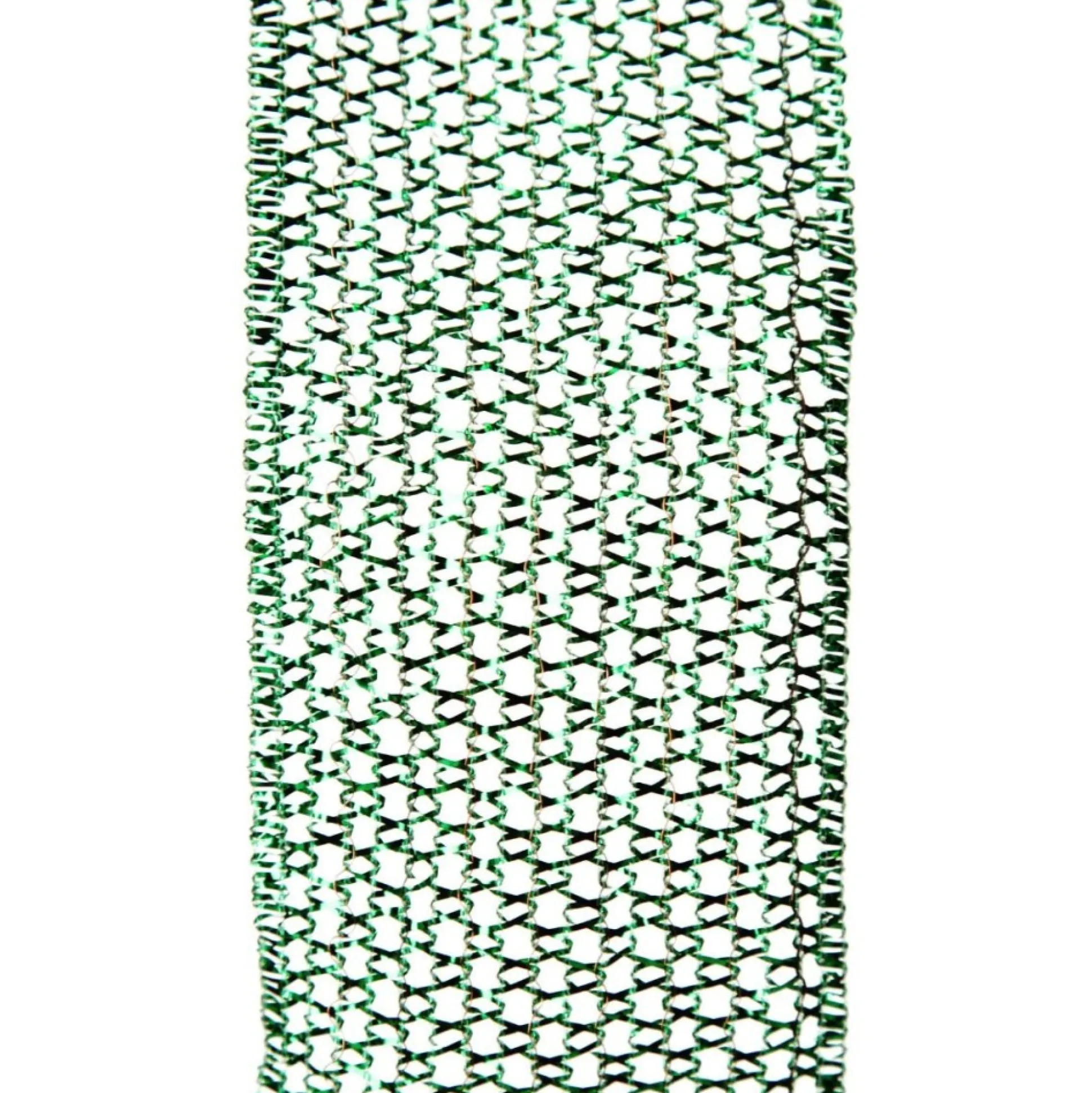 Metallic Green Wire Mesh Ribbon Ribbons|