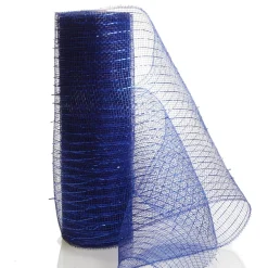 Metallic Navy Decomesh Roll Diy Wreaths|