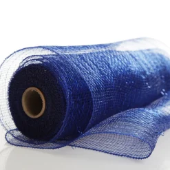 Metallic Navy Decomesh Roll Diy Wreaths|